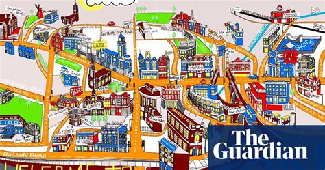 hand drawn maps readers favourites in pictures travel the guardian
