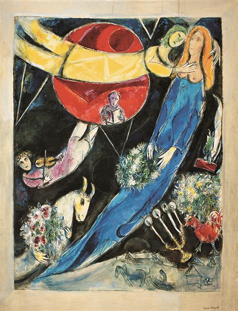 lanima inquieta  immaginifica  chagall  mostra al palazzo reale
