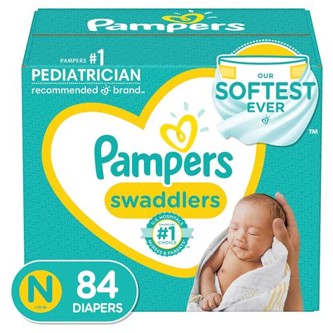 pampers swaddlers newborn diapers size atelier yuwaciaojp
