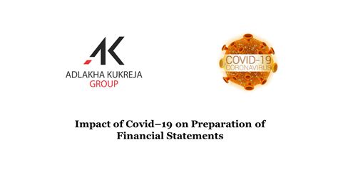 impact  covid  preparation  financial statements adlakha