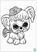 Coloring Pages Pet Littlest Shop Lps Print Printable Dog Crown Color Little Fox Book Poodle Toy Colouring Kids Getcolorings Dinokids sketch template