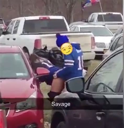 From Yesterday Bills Fans Caught Having Sex In Parking Lot  Terez