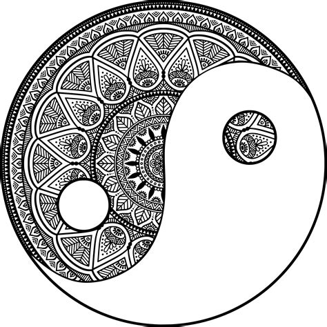 coloriage mandala zen  imprimer sur coloriages info