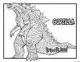 Godzilla Coloring Pages Drawing Draw Print Monsters King Monster Printable Color Worksheet Easy Worksheets Colouring Kids Drawings Tutorial Do Movie sketch template