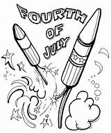 Coloring Pages July 4th Fireworks Printable Line Bonfire Kids Drawing Tuxedo Firework Drawings Fourth Adult Print Colouring Color Sheets Getdrawings sketch template