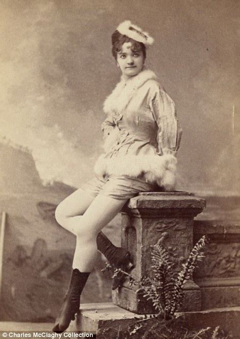photos reveal scandalous burlesque dancers of the 1890s daily mail