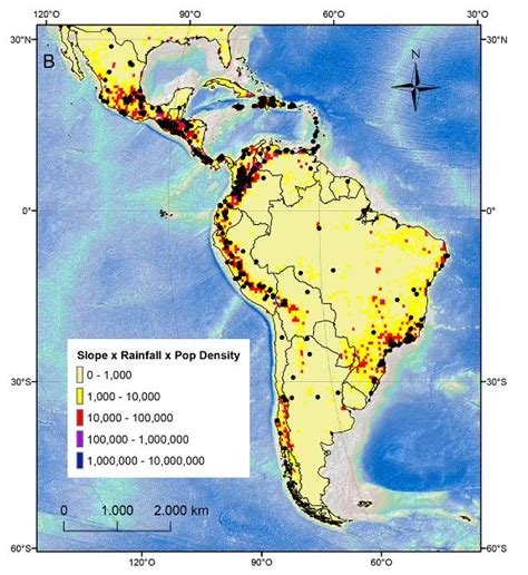 paper human losses  landslides  latin america