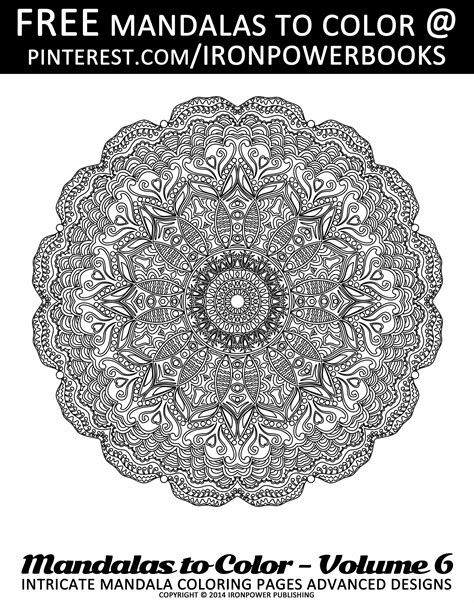 pin  intricate coloring pages