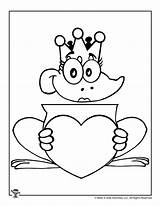 Puppets Puppet Valentines Frog sketch template