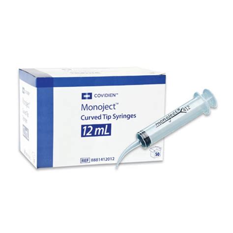monoject  syringe curved tip ml box healthware australia