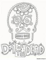 Alley Skull sketch template
