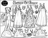 Pages Coloring Grace Girl American Getcolorings Getdrawings sketch template