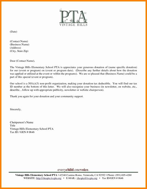 profit tax deduction letter template examples letter template