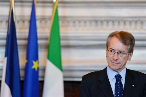 monday talk  giulio terzi italys  minister  foreign affairs vocal europe