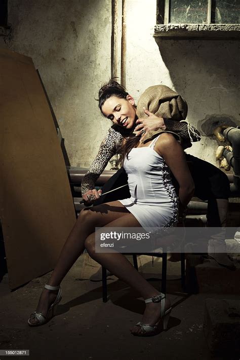 Femme Menace Otage Photo Getty Images
