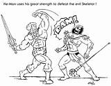 He Man Coloring Pages Getdrawings sketch template