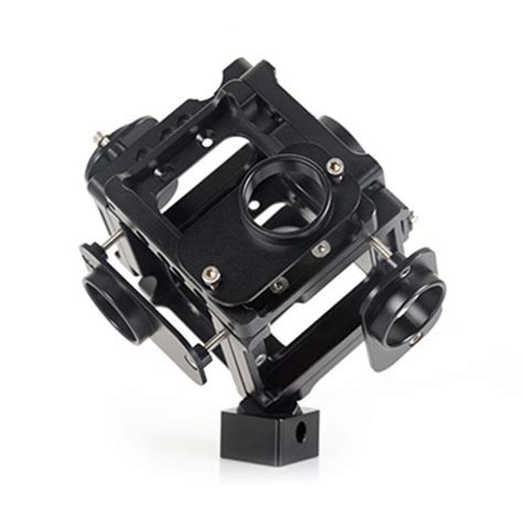 full shooting   degree panorama  cameras protective frame cage bracket holder vr fpv