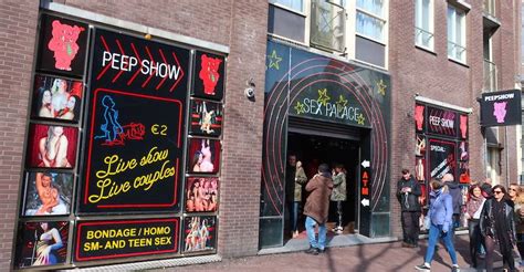 Sex Palace Peep Show Amsterdamamsterdam Red Light District Tours