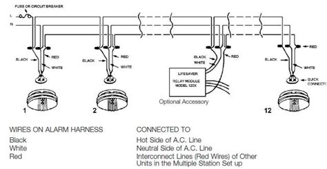 smoke detector wiring diagram  wiring diagram list