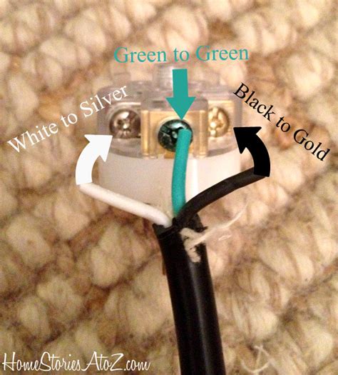 prong extension cord wiring diagram