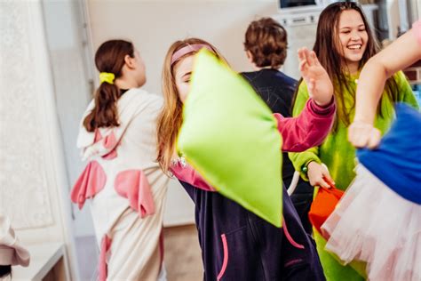 Пижамная вечеринка на детский праздник в Москве заказать