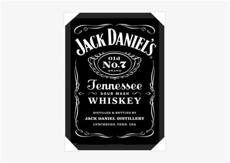 jack daniels label transparent png