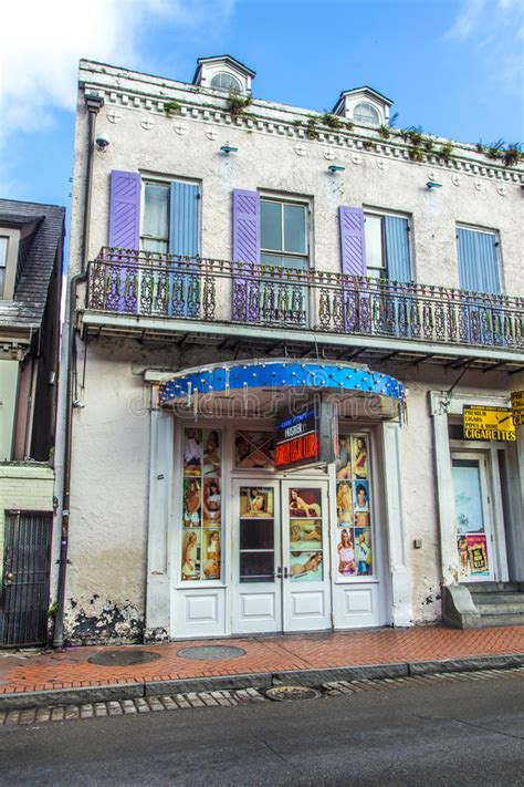 Sex Shop In A Historic Building In The French Quarter In