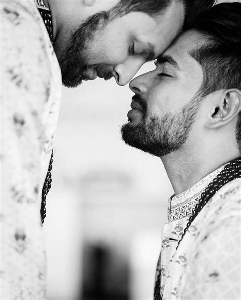 Gay Indian Couple Hold A Traditional Wedding Ceremony In A Hindu Temple