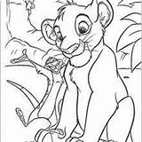 Nala Simba Coloring Pages Getdrawings sketch template