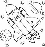 Astronauts Astronaut Spaceship sketch template