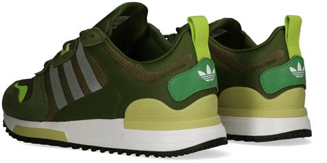 groene adidas lage sneakers zx  hd men omoda