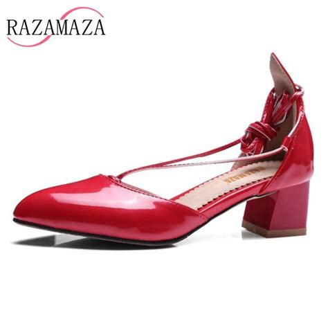 razamaza size 33 43 sexy women wedding high heel sandals cross strap