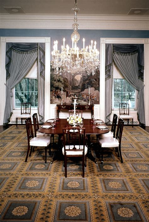 president nixons white house dining room   picture  sophistic