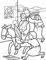 Jesus Sekolah Gerusalemme Entra Yesus Alkitab Tuhan Mewarnai Cerita Colorare Tentang Gesu Paskah Kids Kematian Disegni Palm Settimana Kebangkitan Yerusalem sketch template