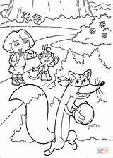 Dora Coloring Pages Explorer Boots Swiper Sniper Ball Kids Steals Fun Printable sketch template