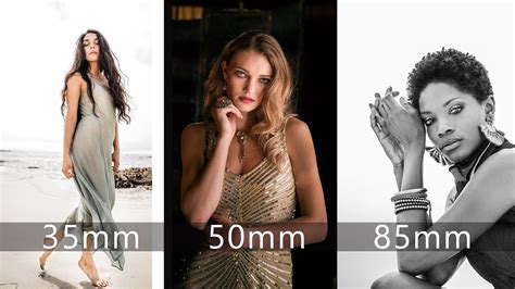 choose  focal length  portrait lens youtube