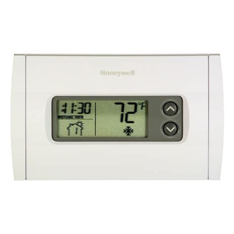 honeywell   day backlit programmable hw   programmable thermostats department  lowescom