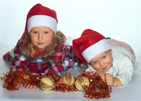 christmas children stock photo image  smile happy