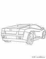 Lamborghini Gallardo Drawing Coloring Pages Color Print Hellokids Car sketch template