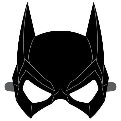 batgirl mask template  printable papercraft templates