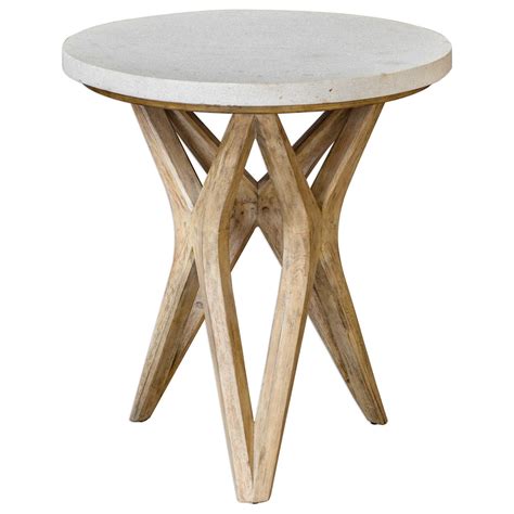 uttermost accent furniture occasional tables marnie limestone accent