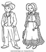 Coloring Pages Colouring Pioneer Coloriage Printable West Print Books Adult Far Template Coloriages Colorier Girl Western Indian People sketch template