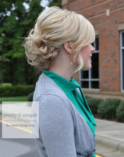 20 casual updos that never look plain or boring