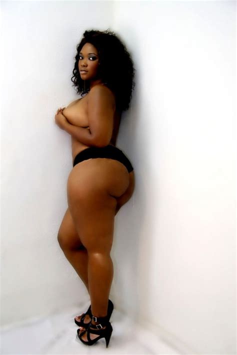 sexy black woman bbw naked photo