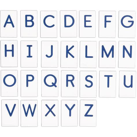 magnetic alphabet letter tiles  red vowels  letter tiles