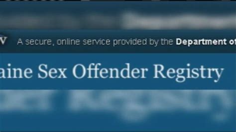 wmtw finds errors in maine sex offender registry