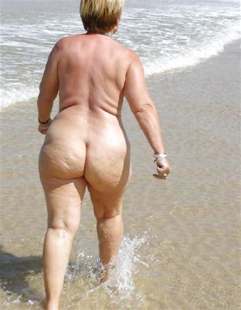 fat ass beach granny mature porn pics