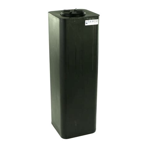 20 Gallon Black Square Utility Tamco® Tank With 5 Lid