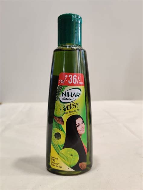 anti hair fall amla amonds nihar naturals shanti amla badam oil for