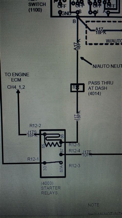 international  starter wiring diagram
